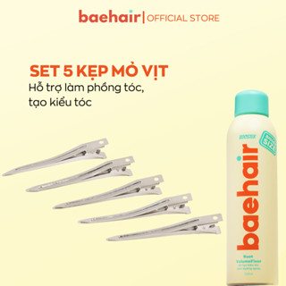 Set 5 kẹp mỏ vịt hỗ trợ tạo kiểu, phồng tóc Baehair