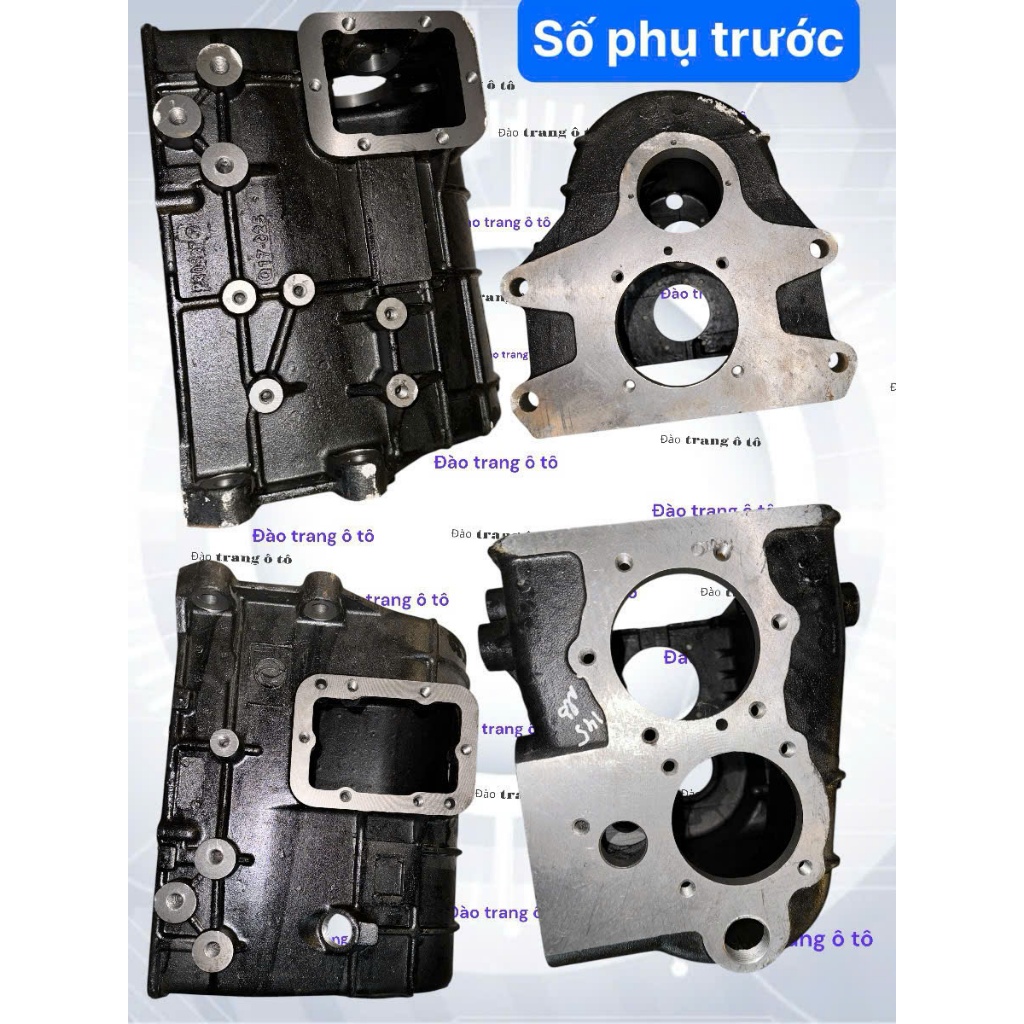 Vỏ hộp số chính xe ô tô 3,5 đến 7 tấn loại EQ145 EQ545 số phụ đàng trước hoặc sau phổ biến cho xe ô 