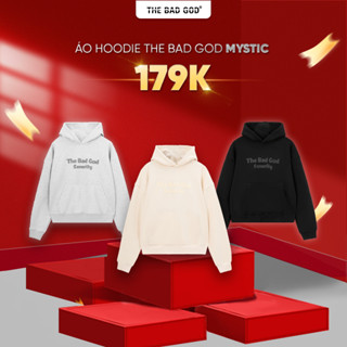  Áo Hoodie Nỉ Bông The Bad God Mystic Form Boxy Thu Đông Local Brand 