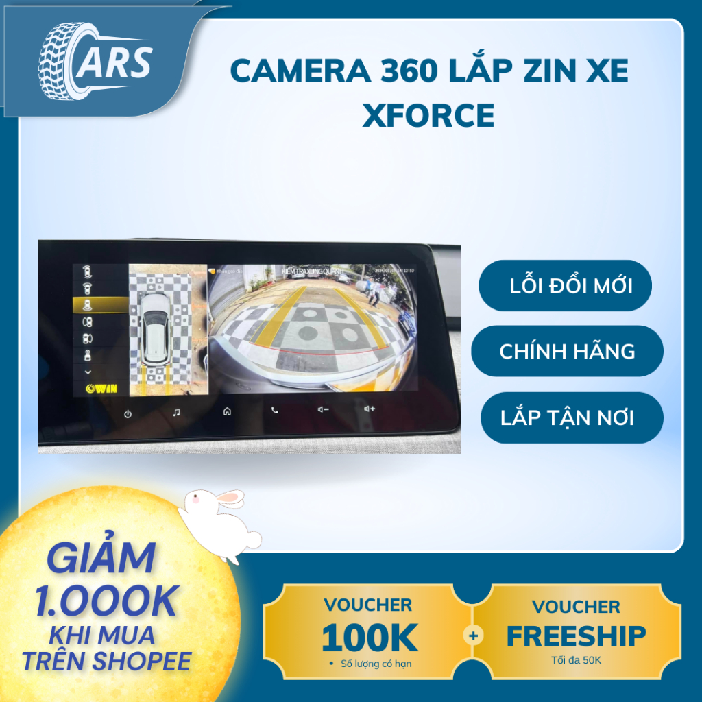 Camera 360 lắp zin xe XFORCE | Độ Cam 360 xe MITSUBISHI XFORCE