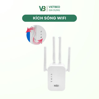 Bộ Kích Sóng Wifi 4 Râu DIDOOGLT Tốc Độ Cao 300Mbps Bộ Kích Sóng Wifi Cải Thiện Tốc Độ Mạng