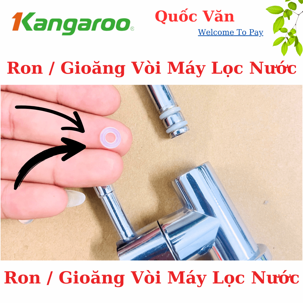 Zon / Gioăng / Ron cao su vòi gạt nối nhanh - Dành cho vòi máy lọc nước RO