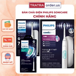 Bàn Chải Đánh Răng Điện Philips Sonicare 1100, 2100, 3100, 4300, 5100 ProtectiveClean [Hàng Mỹ]