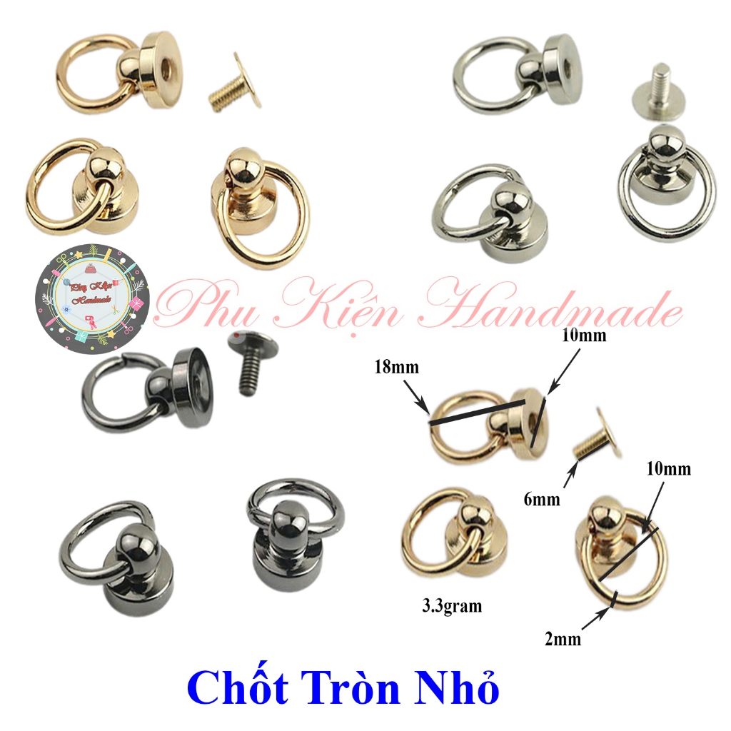 Chốt tròn nhỏ 47k/ 1cặp