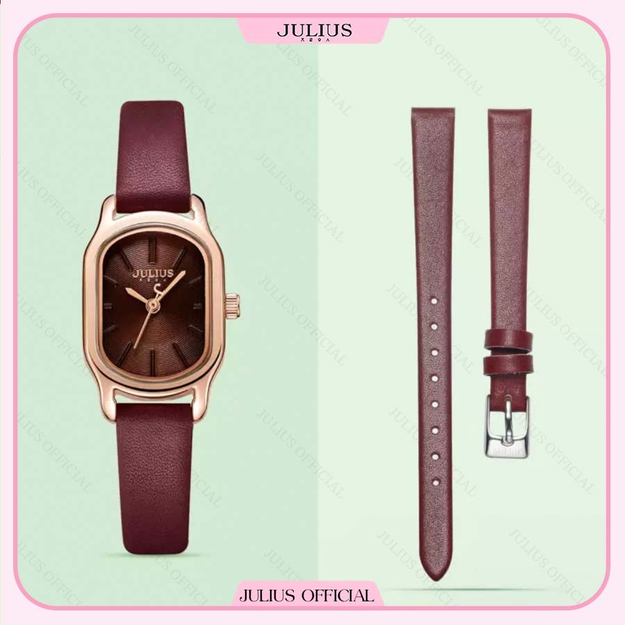 Dây da Ja-1112, Dây da đồng hồ Julius Size 10 | Julius Official