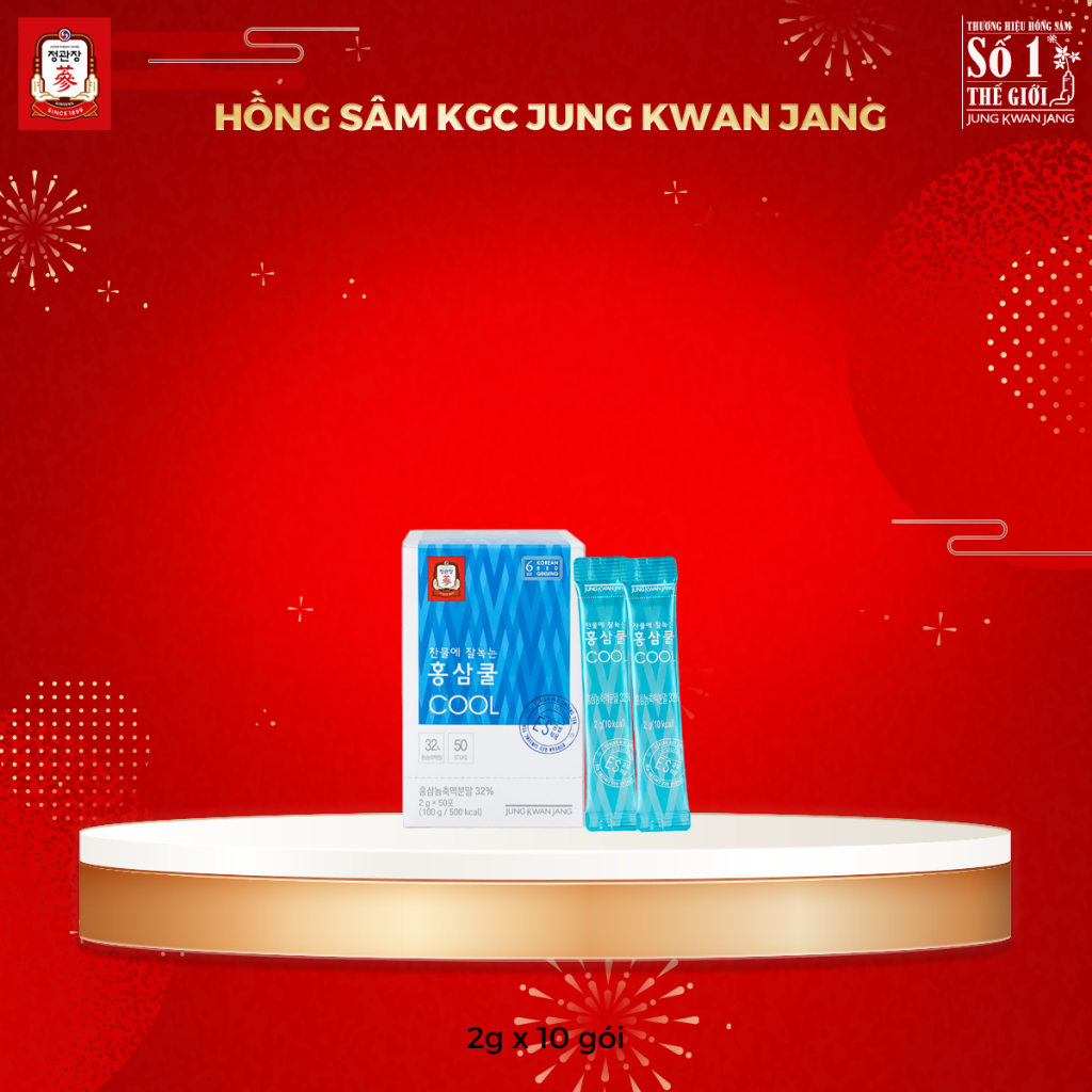 Trà Hồng Sâm KGC Jung Kwan Jang Tea Cool 2g