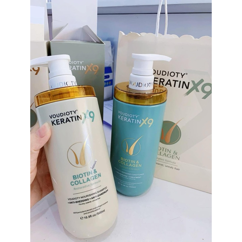 GỘI XẢ X9 KERATIN