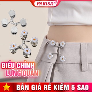 Bộ Nút Gài Điều Chỉnh Lưng Quần Thu Siết Eo Quần Jean Chân Váy Short P2642