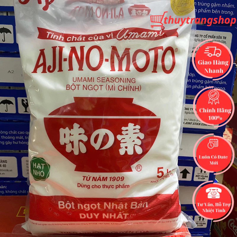 Thùng 4 Gói Bột Ngọt Ajinomoto Gói 5kg