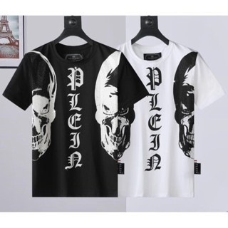 X - Áo thun nam plein thời trang hổ PP philipp tay ngắn #Hot #2025, Thun Cotton #HOT#HOT#HOT