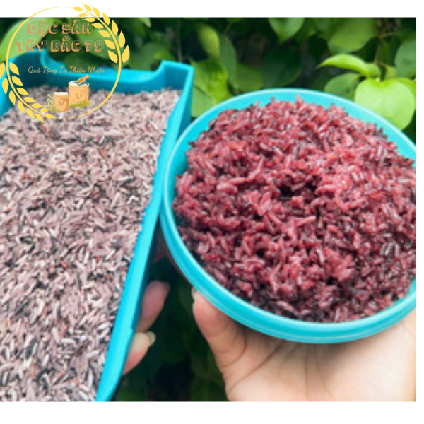 10kg Gạo Nương Tím Tây Bắc , Gạo của người H'Mông, Gạo sạch, không chất bảo quản, 100% nguyên chất, 