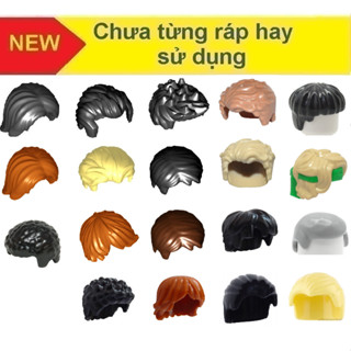 [Khách chọn mẫu] Đồ chơi xếp hình Phụ kiện Lego Các loại tóc nhân vật Nam Lego #1