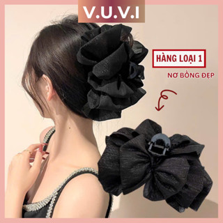 [HÀNG LOẠI 1] Kẹp Tóc Lưới Bong Bóng Lớn VUVI Kẹp Ngoạm Chất Xịn  Đẹp Tiểu Thư Cho Nữ - VPK1005