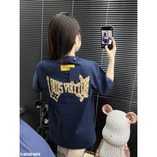 Áo Phông LV Bản Thêu Nam Nữ Siêu Cấp Hottrend 2025