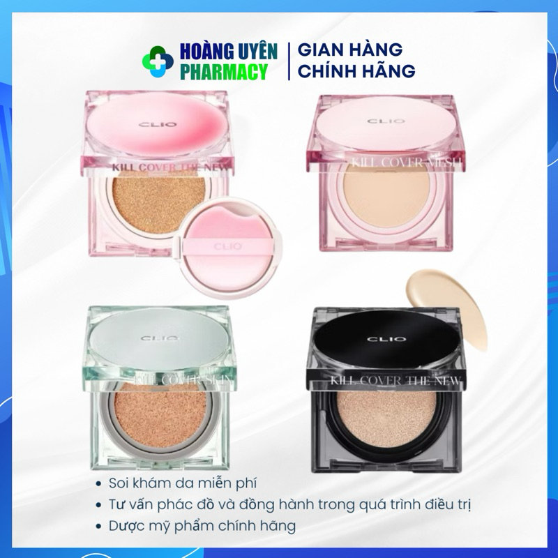 Phấn nước CLIO Kill Cover The New Founwear Cushion