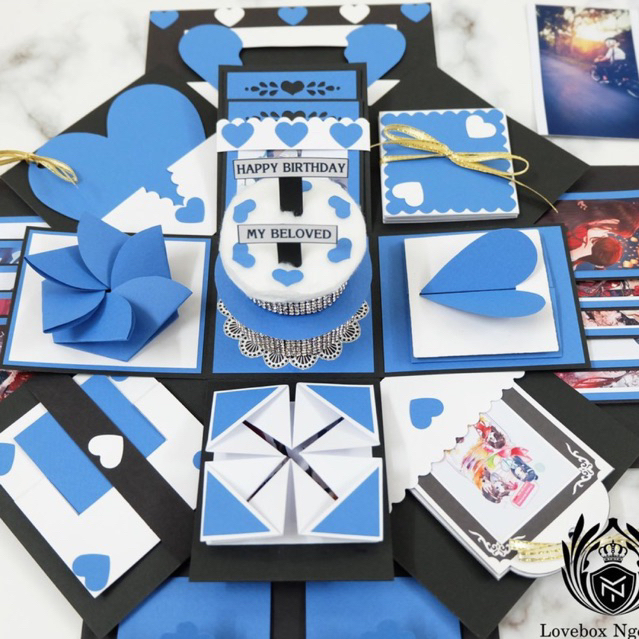 [ FREE SHIP] Hộp quà LOVE BOX D5