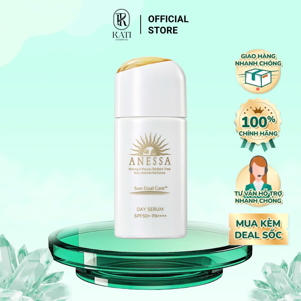 Serum Chống Nắng Dưỡng Da Nâng Tông Anessa Day Serum SPF50+ PA++++ 30ml