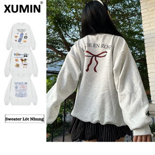 Áo Sweater Nỉ Bông Xám Trắng In Hình Nhiều Mẫu Nỉ Dày Dặn Không Đổ Lông Form Rộng Unisex Nam Nữ Đều Mặc Được Mẫu Hót2025