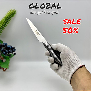 (Chính Hãng) Dao Gọt Trái Cây Hoa Quả Cao Cấp Global 220 mm Nhật Bản