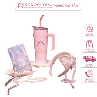 Bộ sản phẩm quà tặng tết 2025 Flower Knows - Cốc giữ nhiệt, Bờm tóc, Lì xì