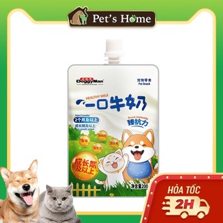 Sữa dinh dưỡng cho chó mèo trên 2 tháng tuổi Doggyman 200ml