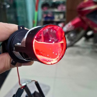 Đèn Pha Bi cầu Mini V40 ULTRA - có mắt quỷ chân H4, công suất 65w Lắp pha ô tô, xe máy chân H4.