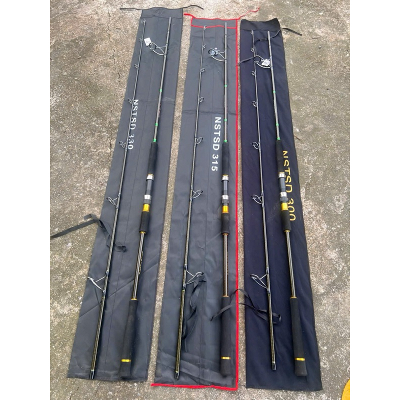 Cần 2 khúc ryobi osaka Cán xốp EVA  Pat cách gốc 60cm Khoen fuji chân K