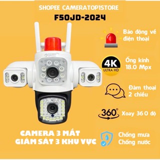 Camera YooSee Ngoài Trời 2 mắt / 3 mắt - Góc nhìn rộng siêu nét - xem đêm có màu - xoay 360