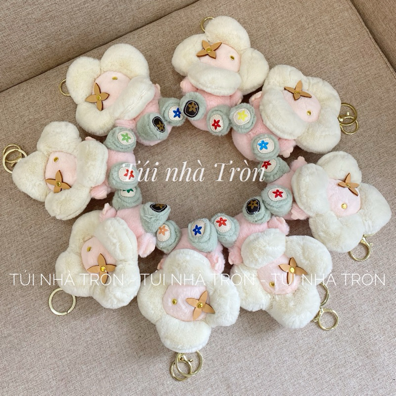 (Ảnh thật shop chụp) Charm treo túi hoa hướng dương LV hot hit siêu xinh