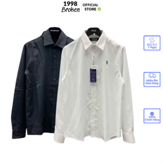  Áo Sơ Mi Ralph Lauren Chính Hãng Chất Liệu Vải Nến Cao Cấp Hottrend 2024 - Áo Sơ Mi Nam Nữ Ralph Lauren Phong Cách Basic 