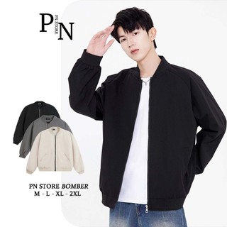  Áo Khoác Bomber Dù Hai Lớp Chống Nước PN STORE Cản Gió Chống Tia Uv Menwear Jacket BOMBER01 