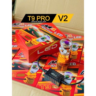 ( Mua Đèn Tặng Hậu Audi ) Bóng Đèn Pha Led Bi Cầu Mini T9 Pro V2 ( 2025 ) 60W Chính Hãng MA Racing _ Bảo Hành 12 Tháng