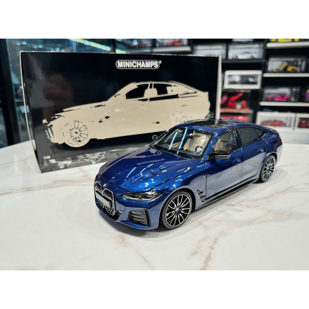 XE MÔ HÌNH BMW I4,TỶ LỆ 1/18 MINICHAMPS