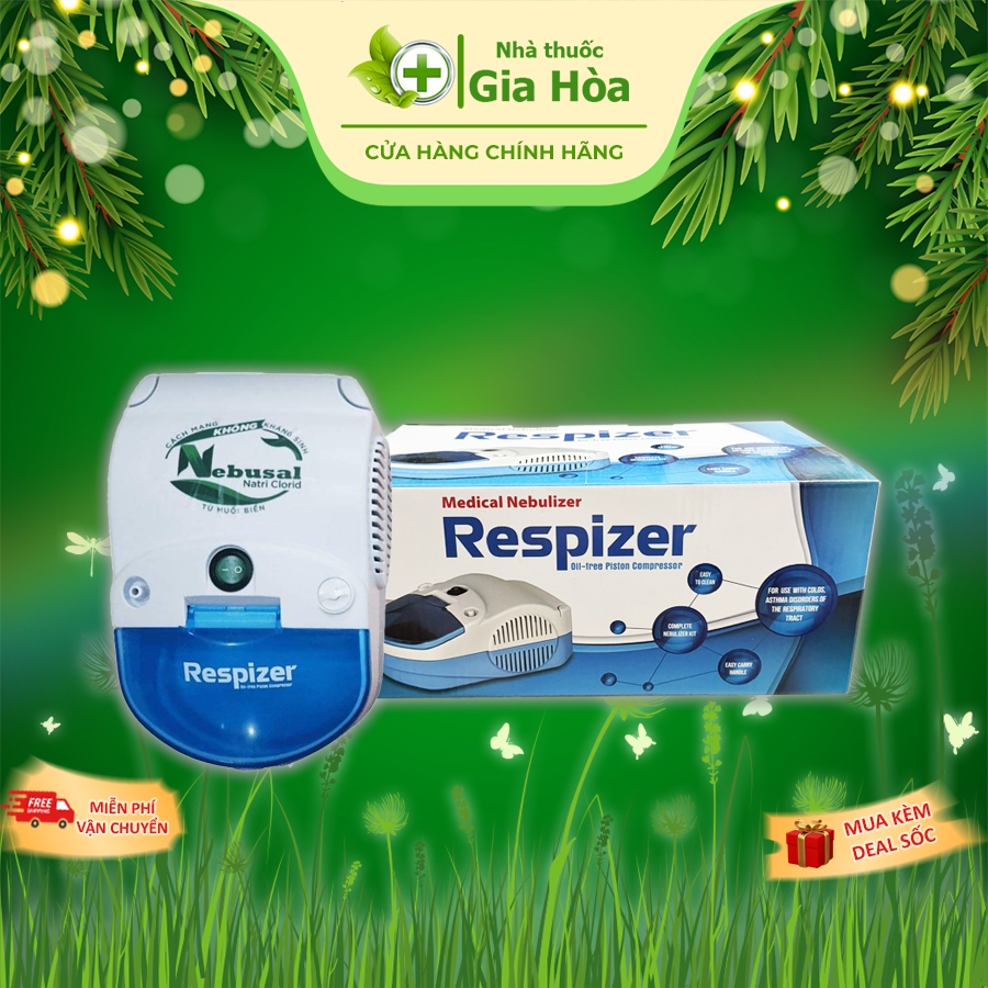Máy xông khí dung Respizer - Máy xông mũi họng (Dược phẩm CPC1)