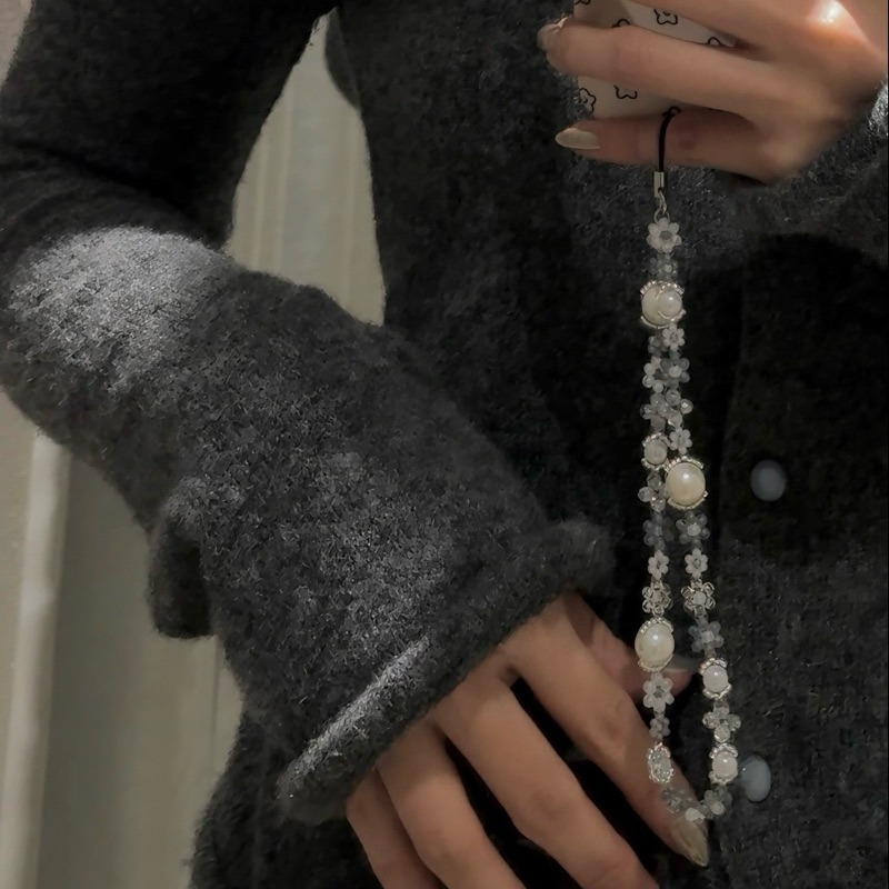 Móc túi, móc điện thoại, strapphone handmade "Fiora"