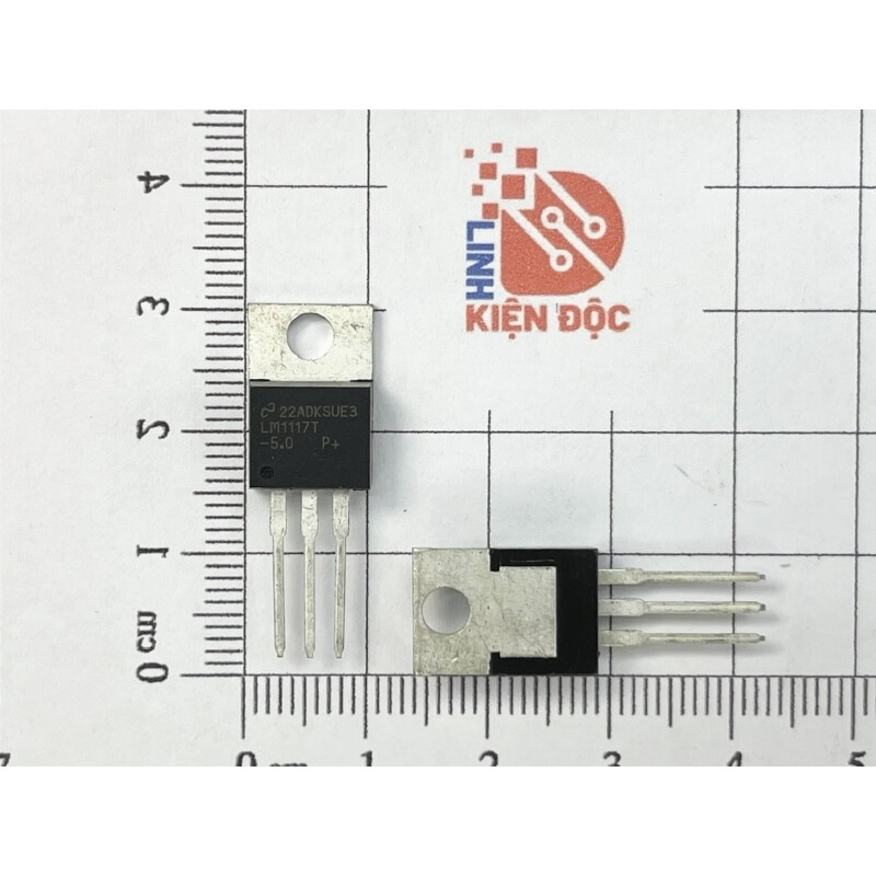 [Combo 2 chiếc] LM1117T-5.0, LM1117T IC nguồn 5V 800mA TO-220