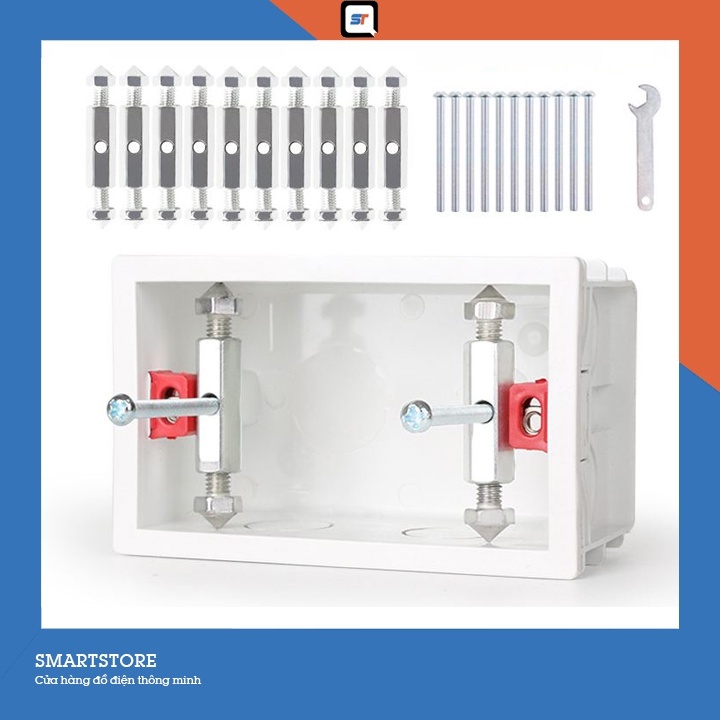 Đinh Vít âm tường, vít điều chỉnh độ dài 40-60mm, Đinh vít tiện lợi, Dụng cụ sửa chữa ổ điện chữ nhậ