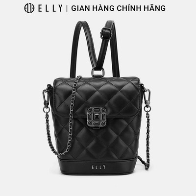 Balo nữ ELLY EBH47 balo đeo chéo da tổng hợp cao cấp thời trang nhỏ gọn đa năng