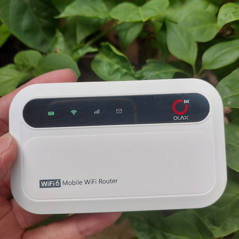 Bộ Phát Wifi Di động 4G Olax MF985 Wifi 6 - Pin 3000mah Chính Hãng