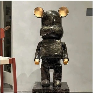 [DÉCORS] Gấu Bearbrick Loang Vân Đá 80cm - Hot trend, Sang Chảnh, Giá rẻ làm quà, trang trí nhà
