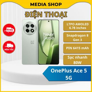 Điện thoại OnePlus Ace 5 5G - Snapdragon 8 Gen 3 (BHV 12 Tháng) - Giá Rẻ - Mobilecity Media