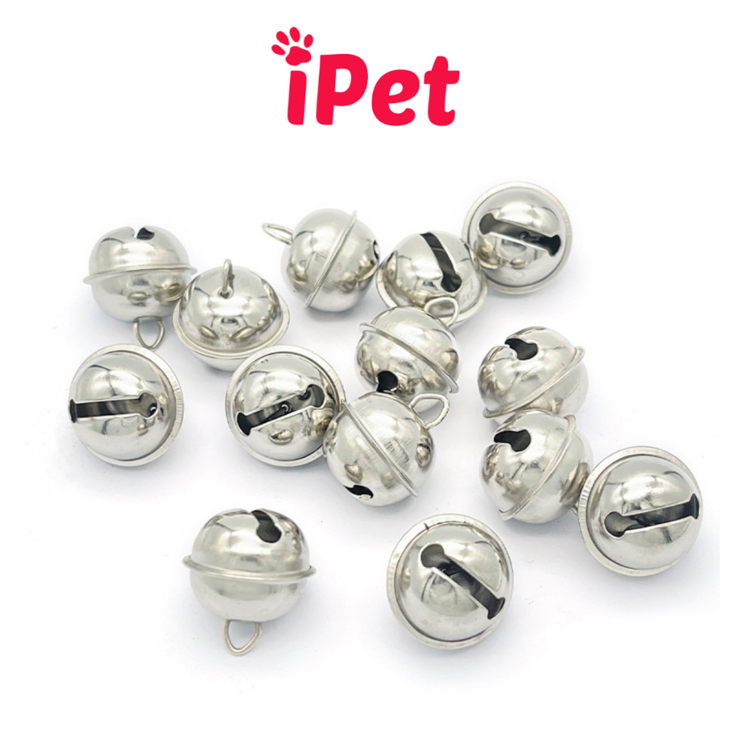 Chuông lục lạc inox cho thú cưng chó mèo - iPet Shop