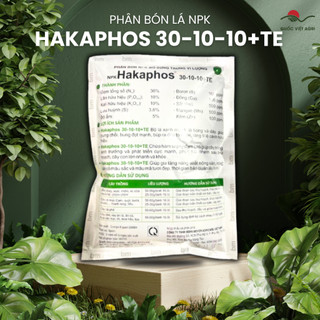 Phân bón lá NPK HAKAPHOS 30-10-10+TE (gói 500g) - Trung vi lượng BM