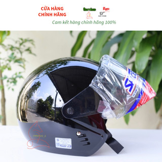 Mũ bảo hiểm SPACE CROWN Sonic Thái Lan (Xanh- Đen- Đỏ)