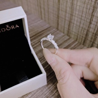 Nhẫn nữ bạc ta đá , dày dặn - Bin bạc