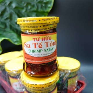 [Lốc 6 Hủ] Sa Tế Tôm Tứ Hữu - Hủ 80gram, Hủ Thủy Tinh