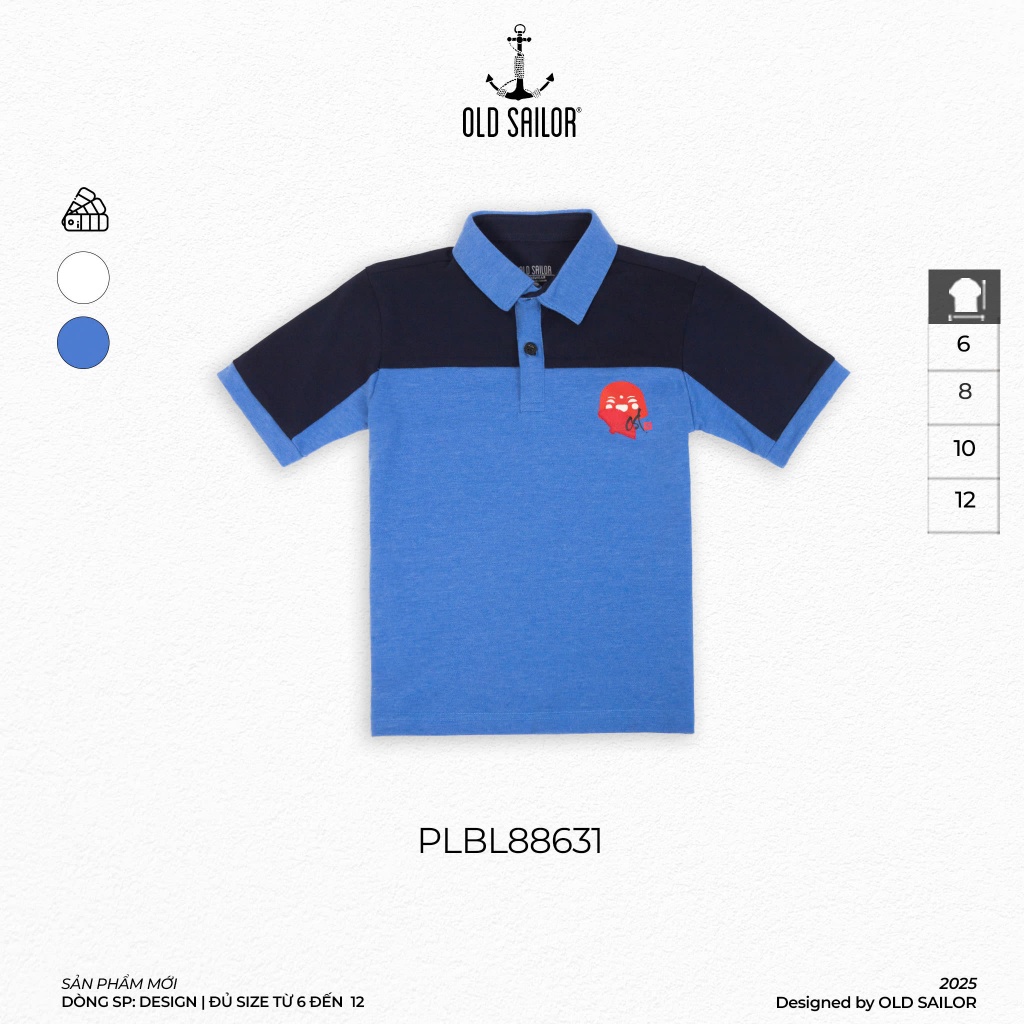 Áo Polo Fortune Trẻ Em Old Sailor - 88631