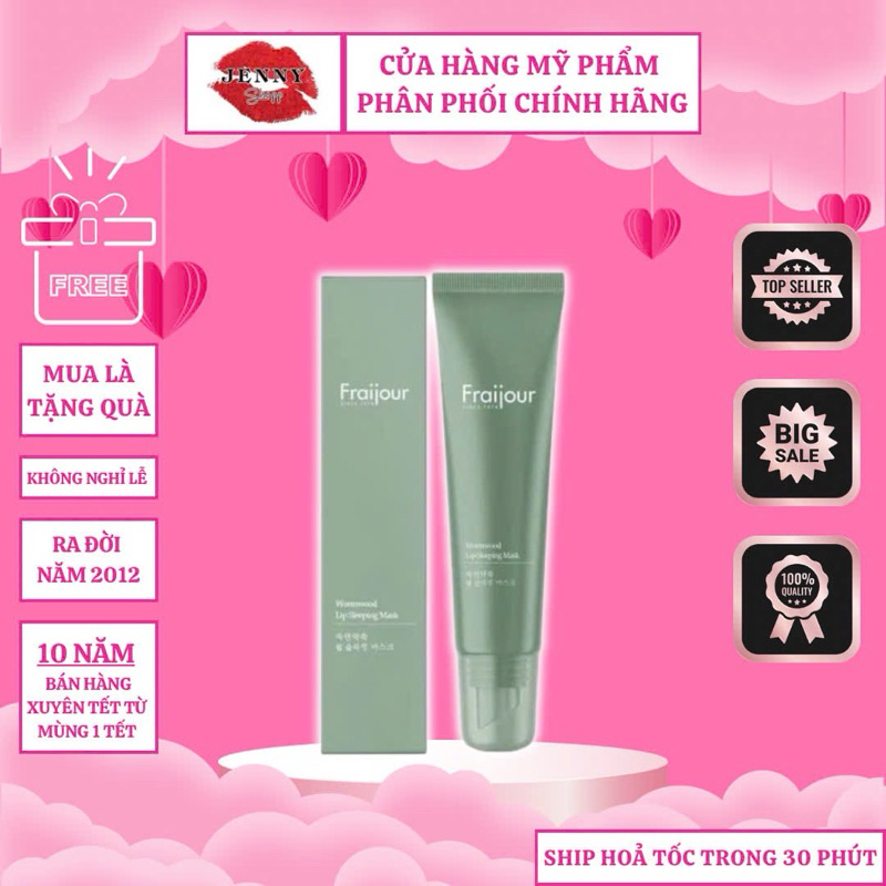 Mặt Nạ Ngủ Môi Thảo Mộc Fraijour Wormwood Lip Sleeping Mask