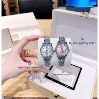 [ Tặng Đồ Tháo Dây]Đồng Hồ Nữ Ocen Dây Thép Size 30mm