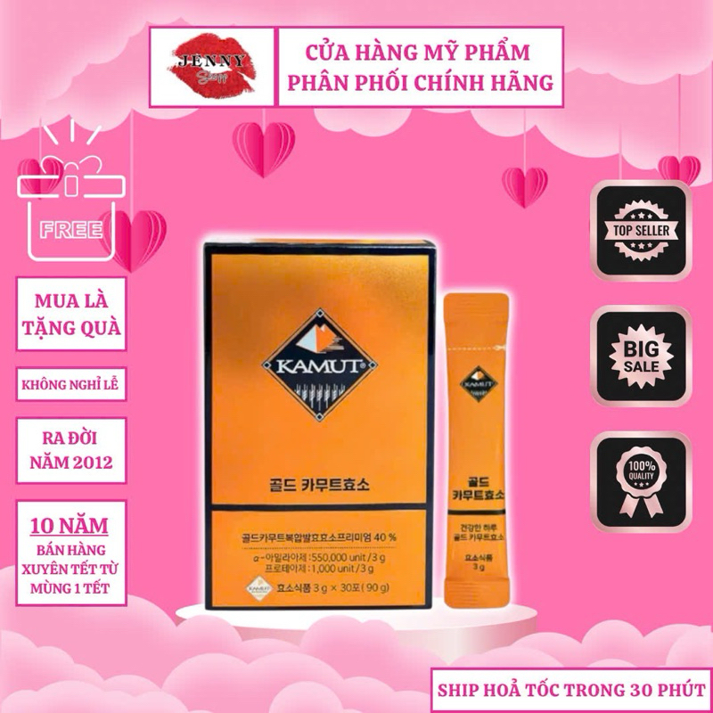 Bột Enzyme hỗ trợ giảm cân Kamut Khorasan & Slim Goidameun Hàn Quốc